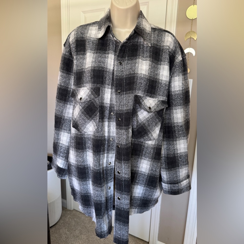 Skylar + Madison Plaid Shirt Jacket